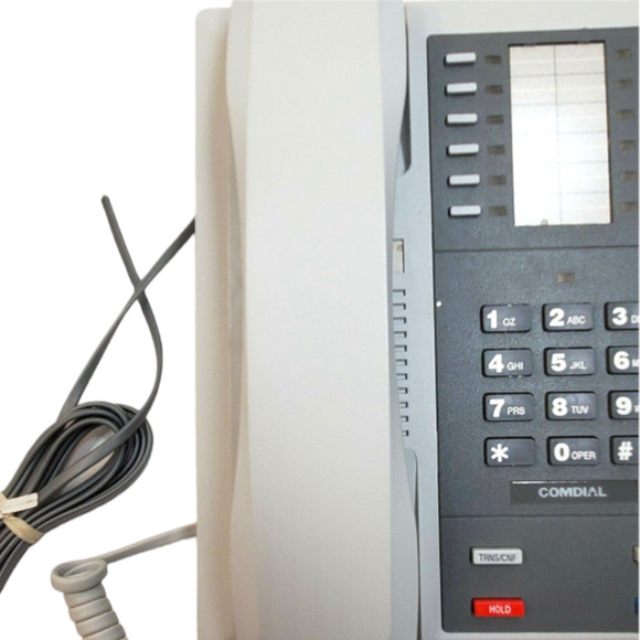 Comdial Gray Office Phone 8112n-pt - Picture 3 of 8